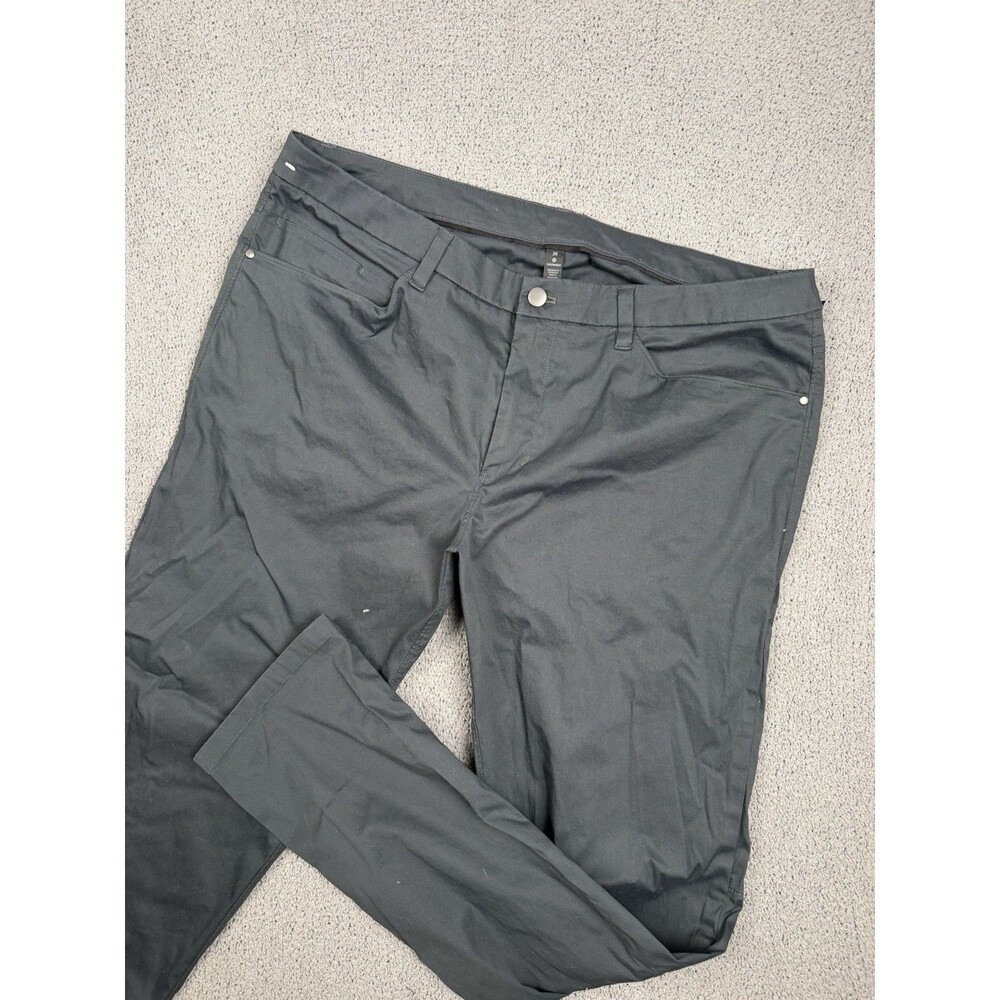 Lululemon Pants Mens 38 Dark Gray ABC Slim Fit Swift M5525S Performance